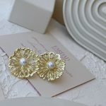 گوشواره مرجان مروارید