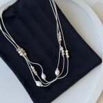 گردنبند ۳ لاین مروارید