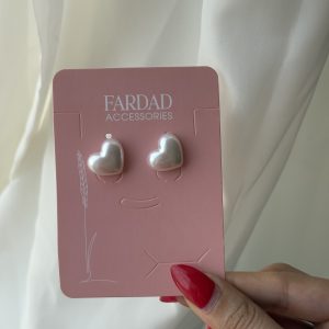 گوشواره مروارید قلب